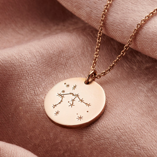 Personalised Star Sign Constellation Necklace