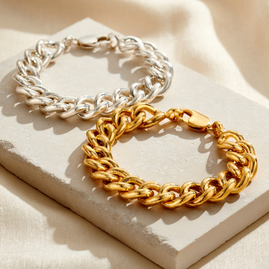 Heavy Curb Chain bracelet