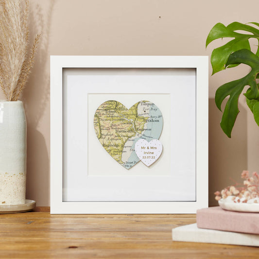 Personalised Message Map Picture