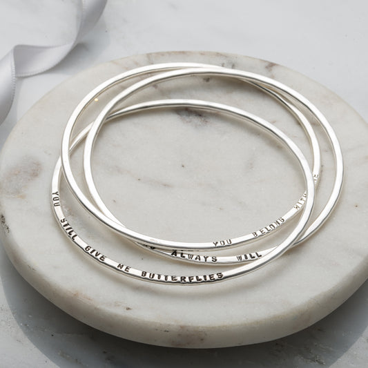 Personalised Russian Bangle Set