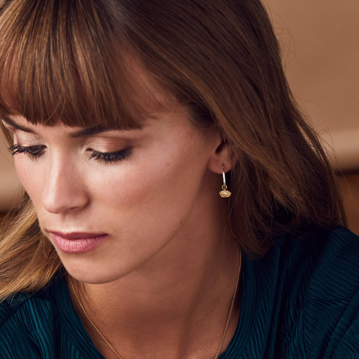 Evil Eye Hoop Earrings