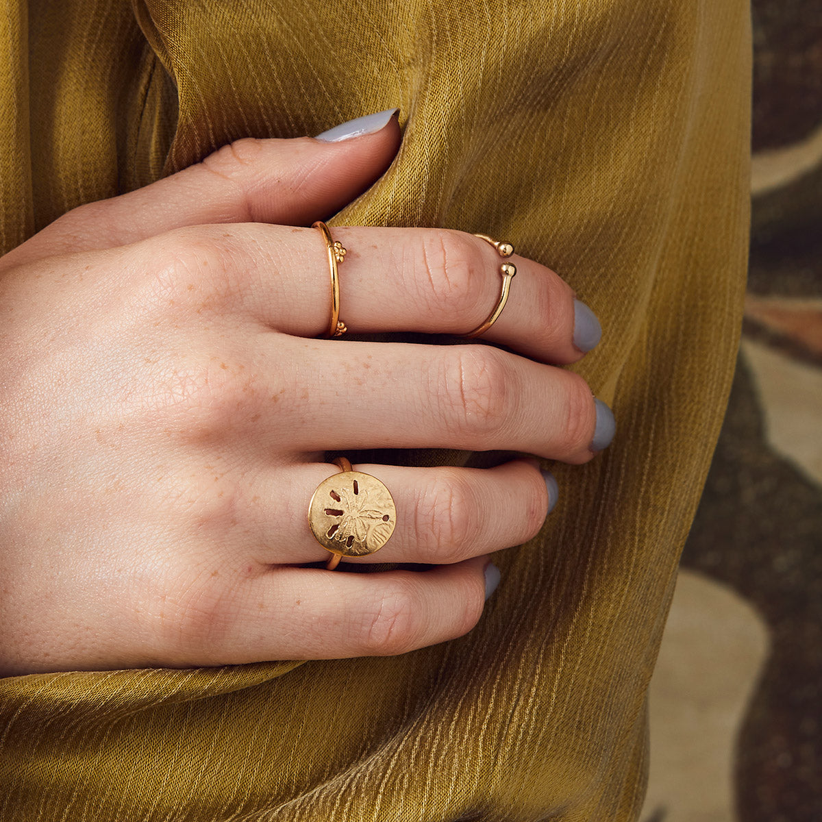 Sand Dollar Ring