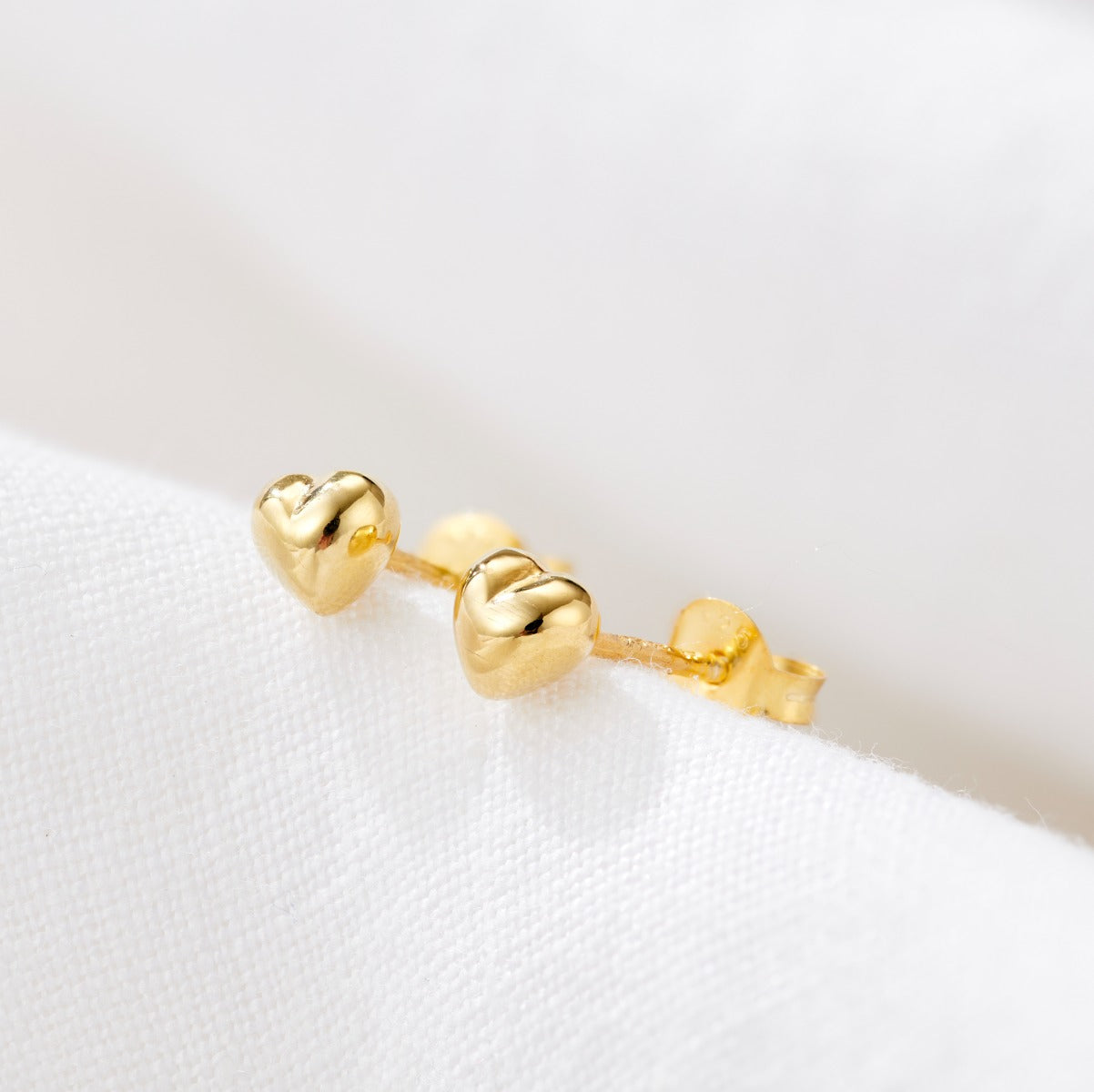 Heart Stud Earrings