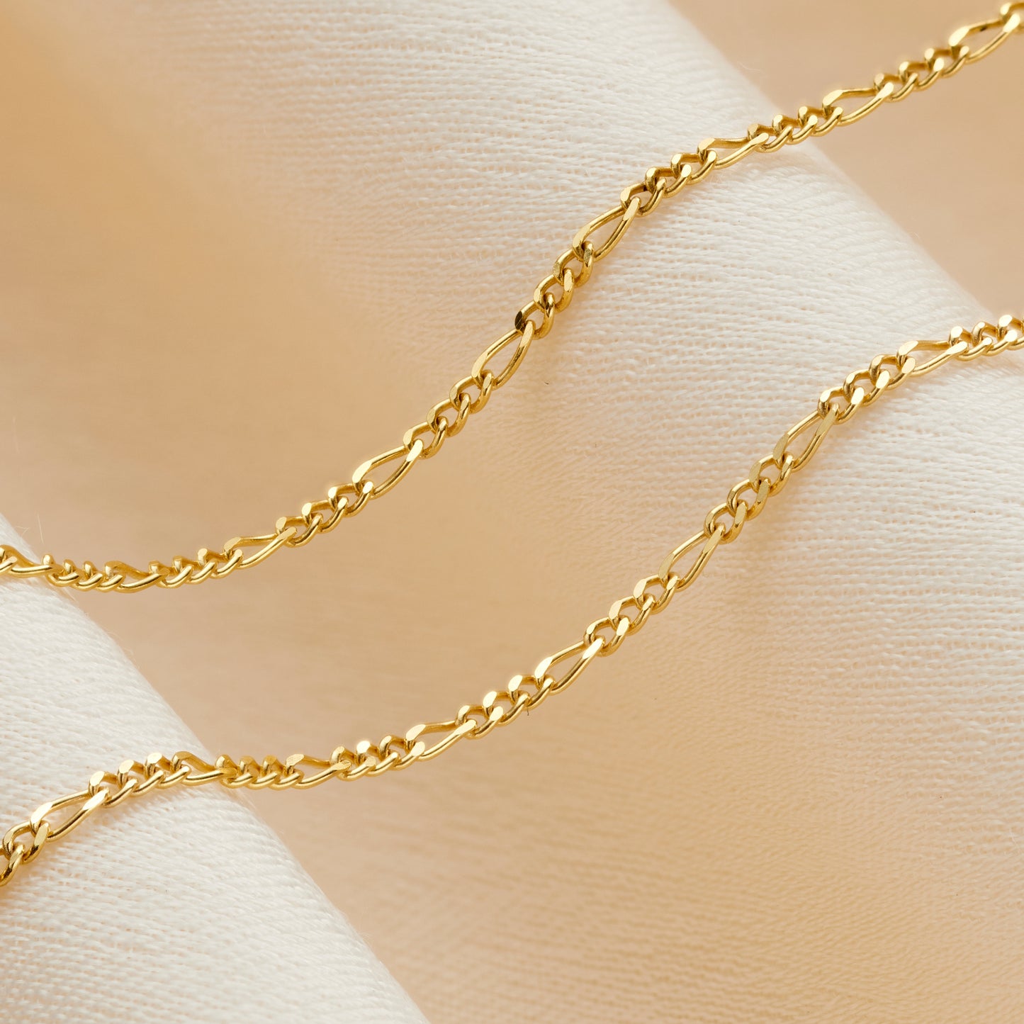 9ct Gold Figaro Chain Necklace