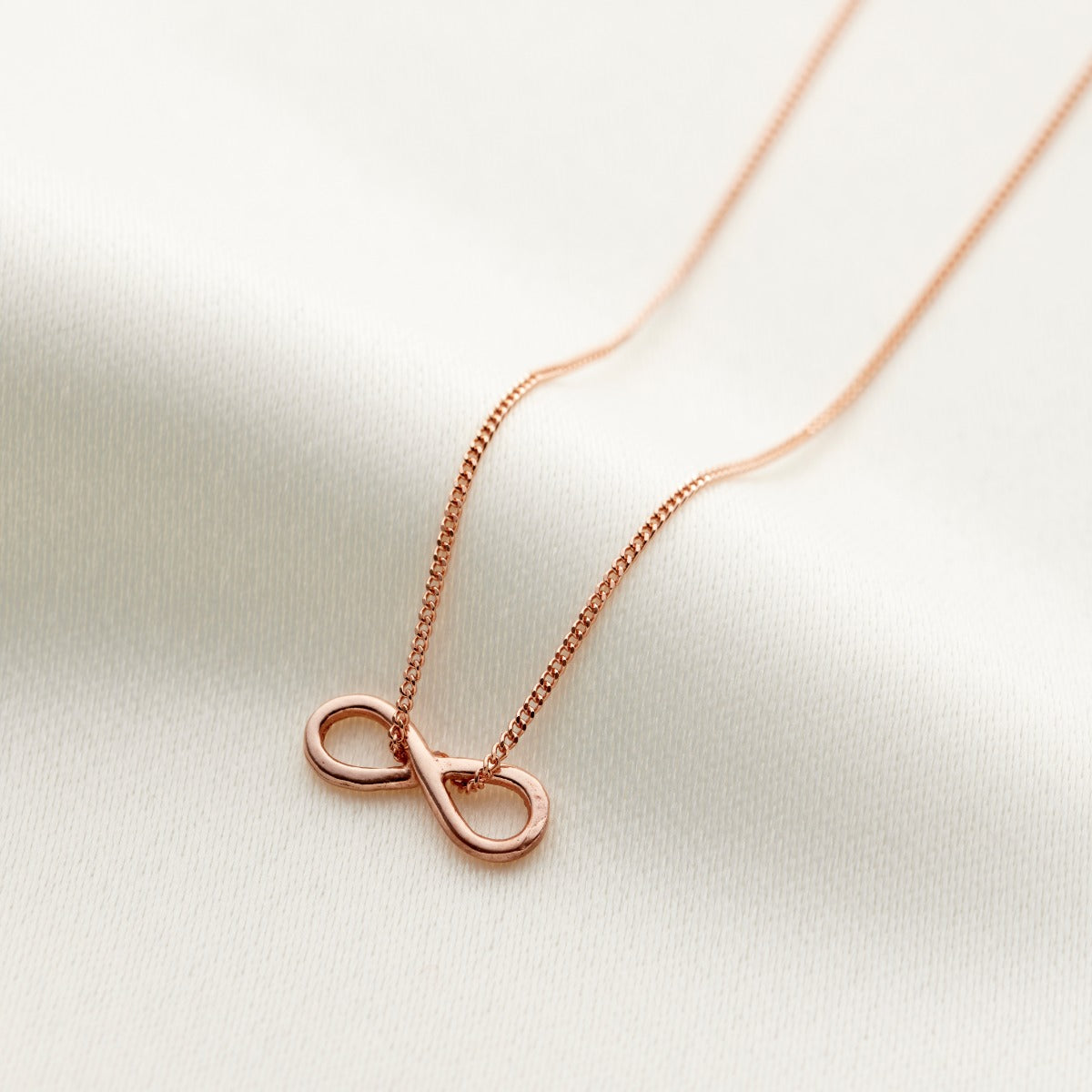 9ct Gold Endless Love Infinity Necklace