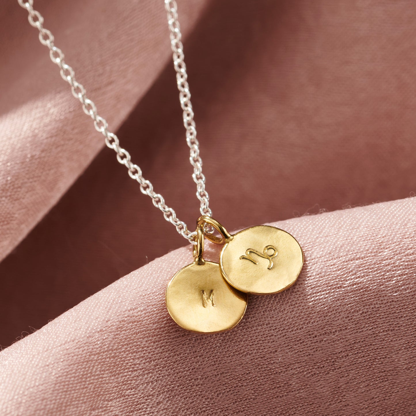 Personalised Zodiac Charm Necklace