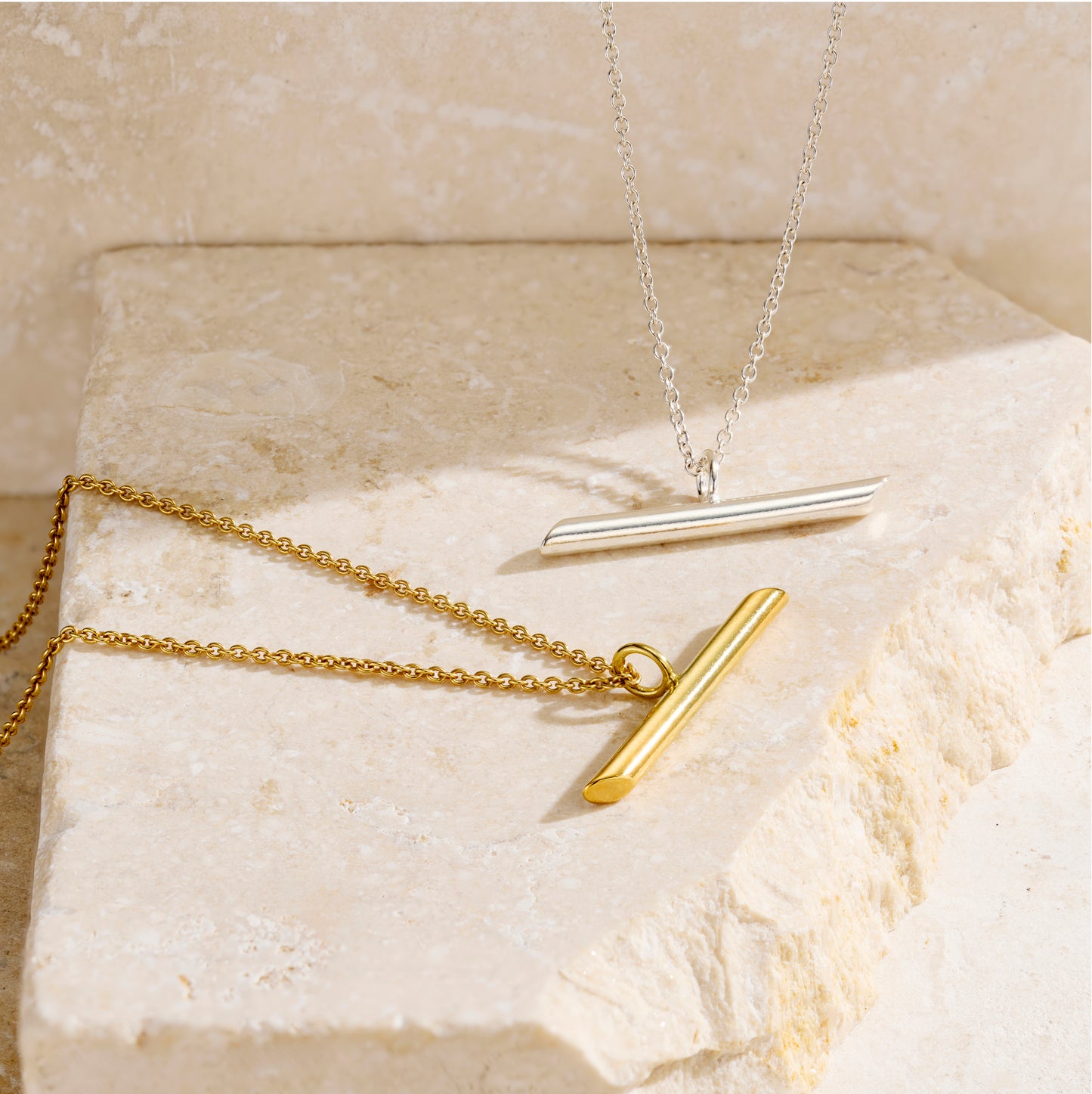 Flow T Bar Necklace