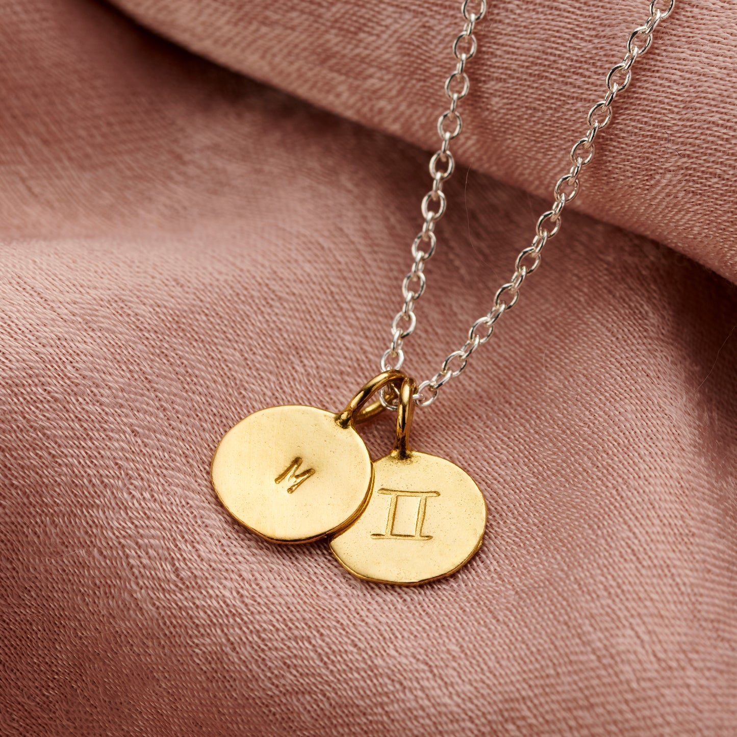 Personalised Zodiac Charm Necklace