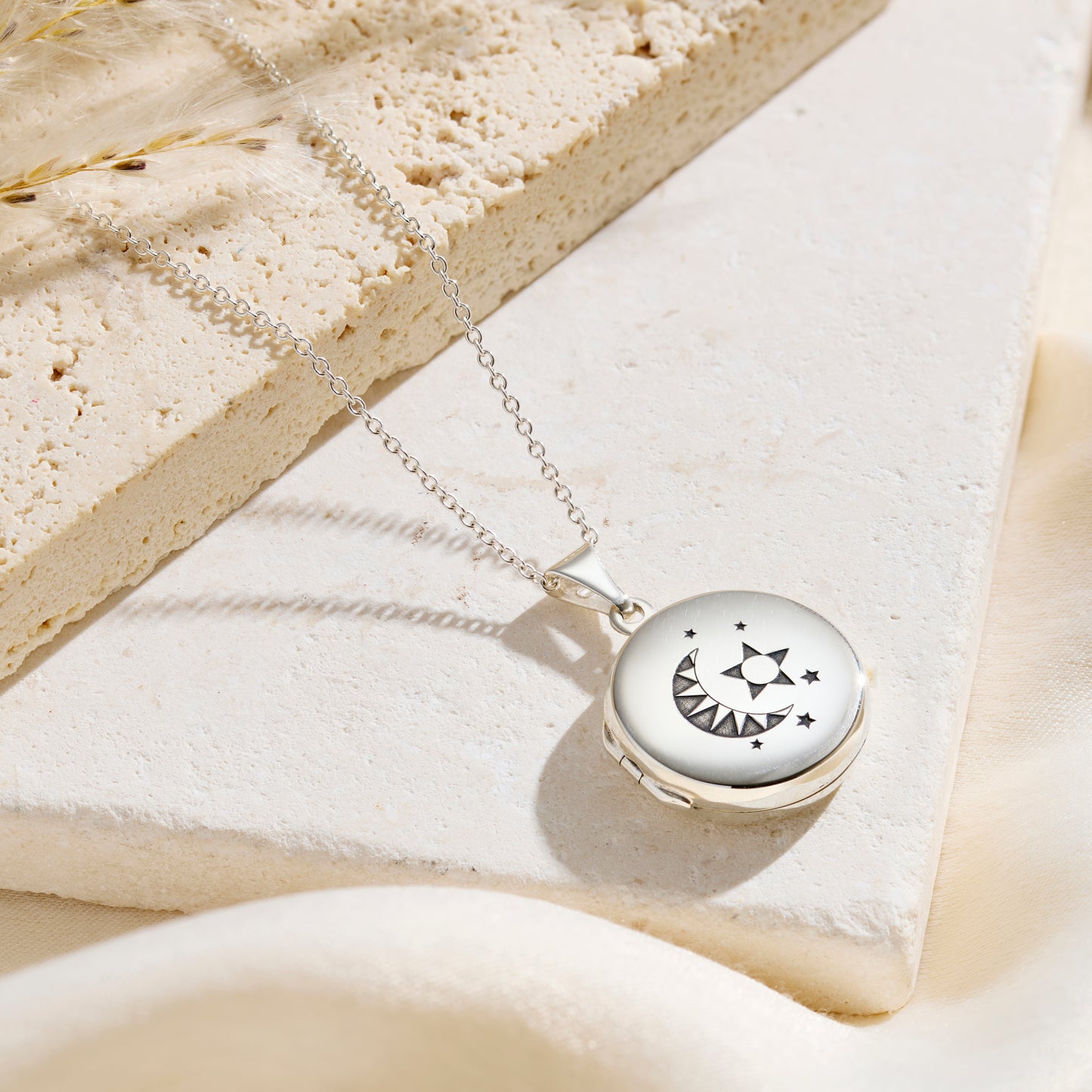 Celestial Locket Necklace