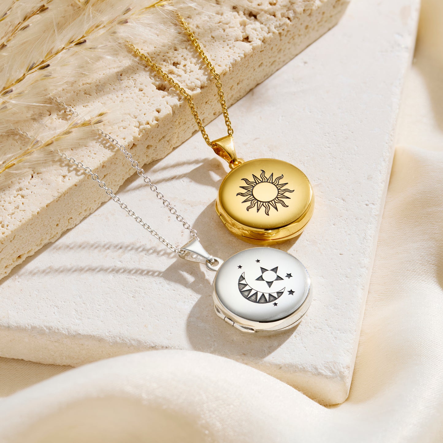 Celestial Locket Necklace