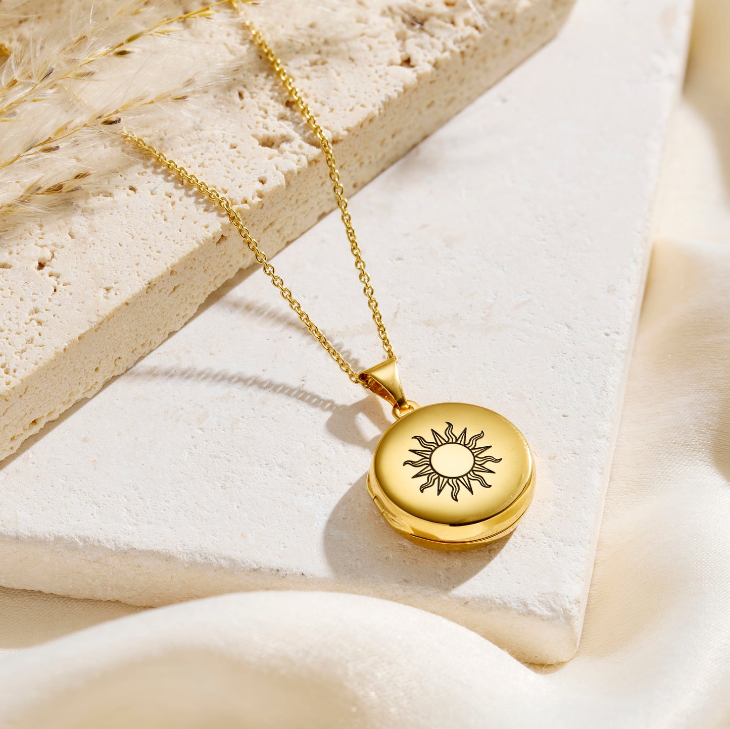 Celestial Locket Necklace