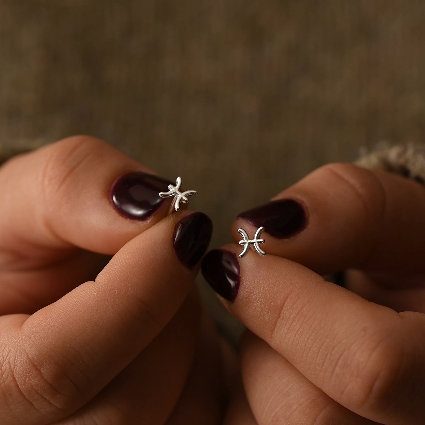 Zodiac Stud Earrings