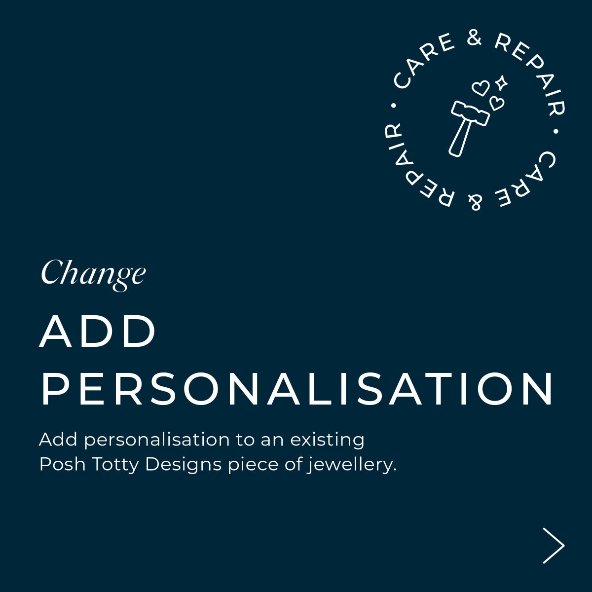 Add Personalisation