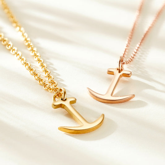 Personalised Anchor Necklace