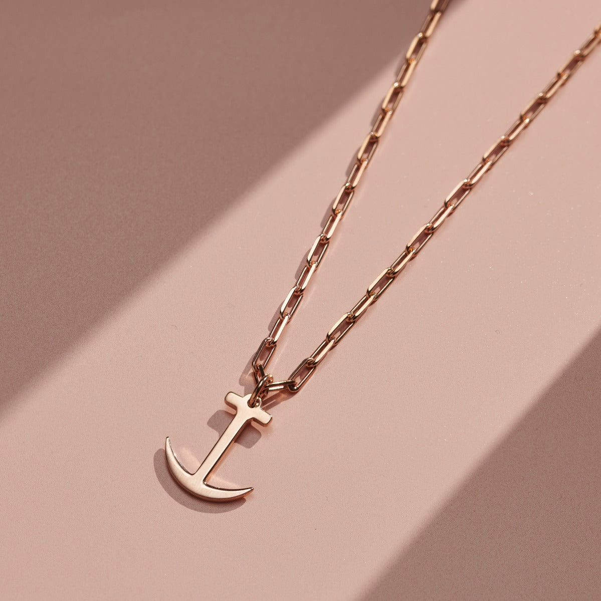 Personalised Anchor & Chain Necklace