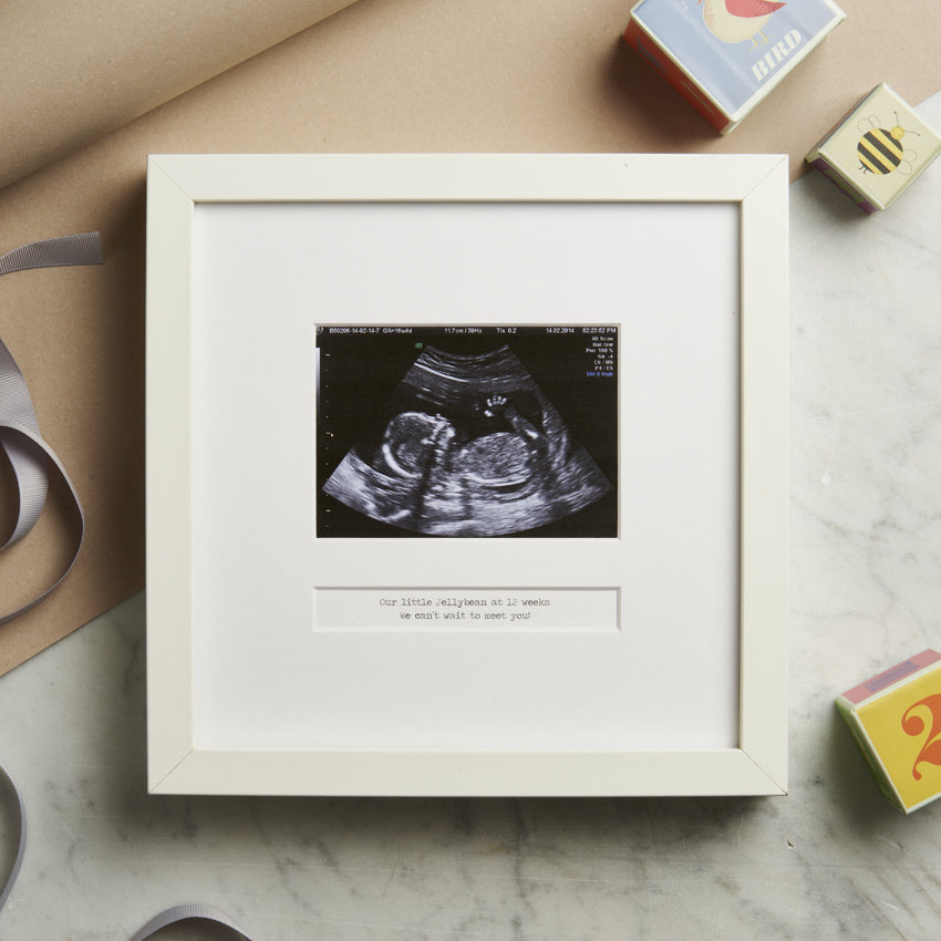 Personalised My First Scan Photo Frame