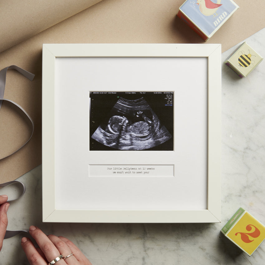 Personalised My First Scan Photo Frame