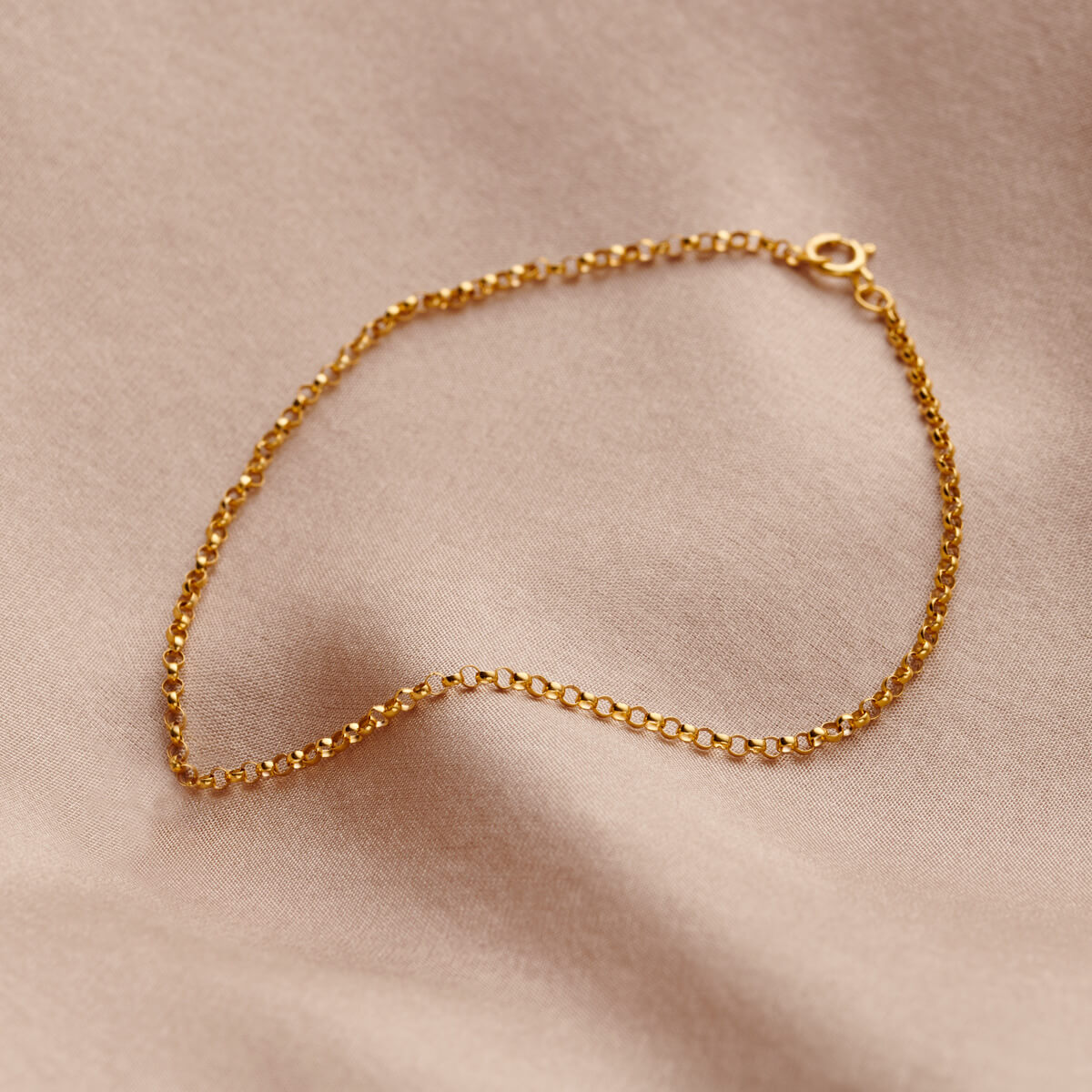 9ct Gold Belcher Bracelet