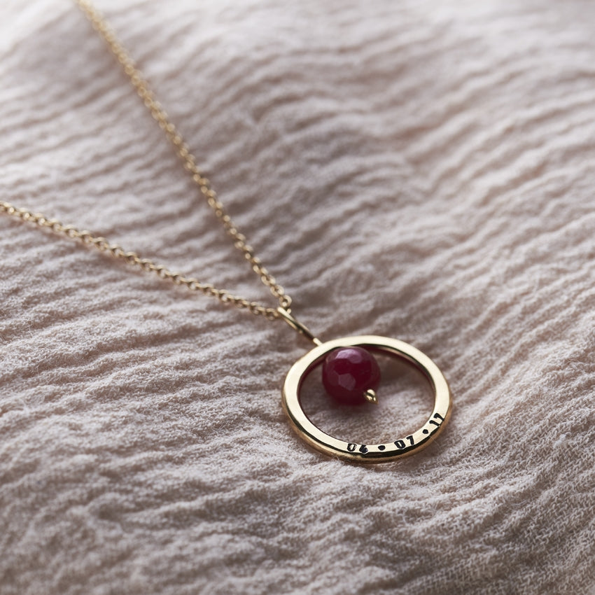 Personalised Birthstone Necklace