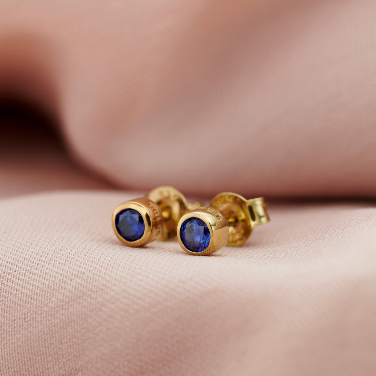 Birthstone Stud Earrings