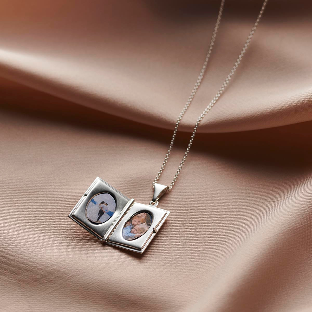 Personalised Book Locket Necklace