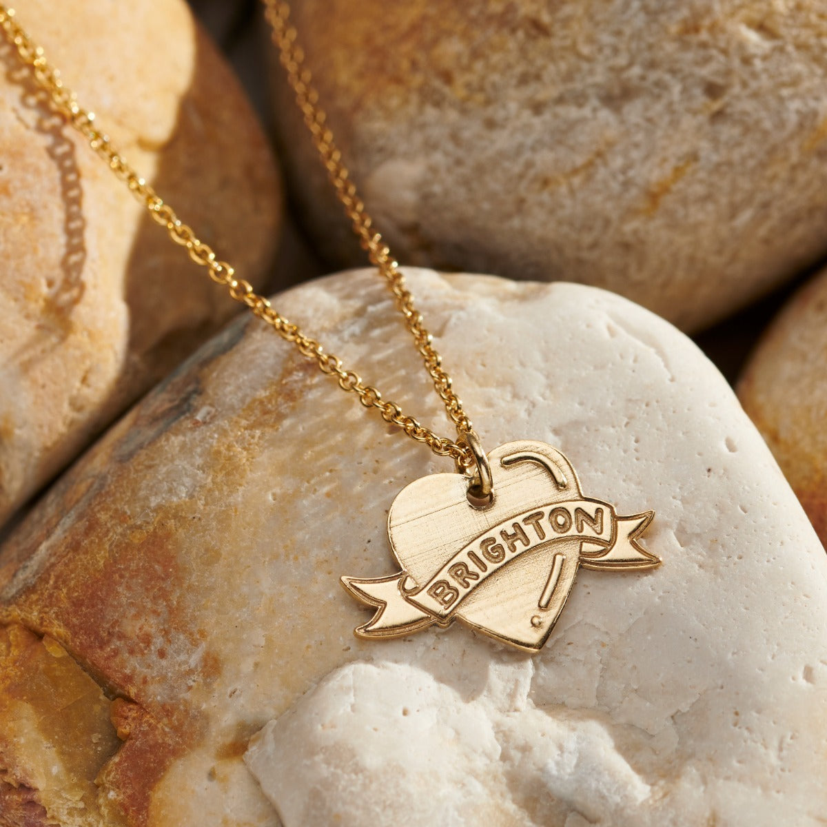 Personalised I Heart Brighton Charm Necklace