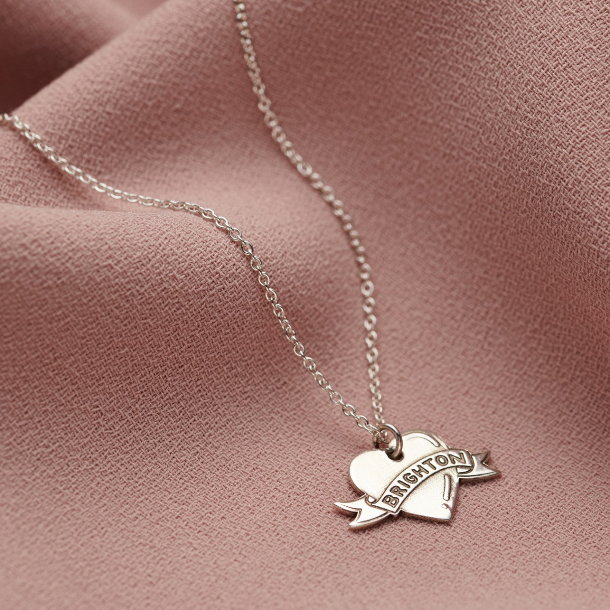 Personalised I Heart Brighton Charm Necklace