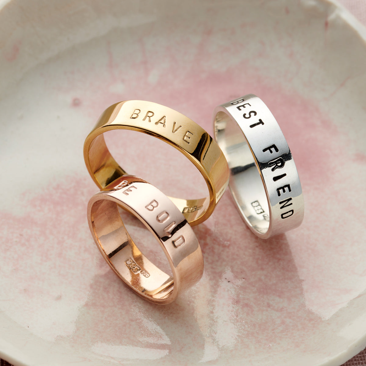 Personalised Chunky Ring