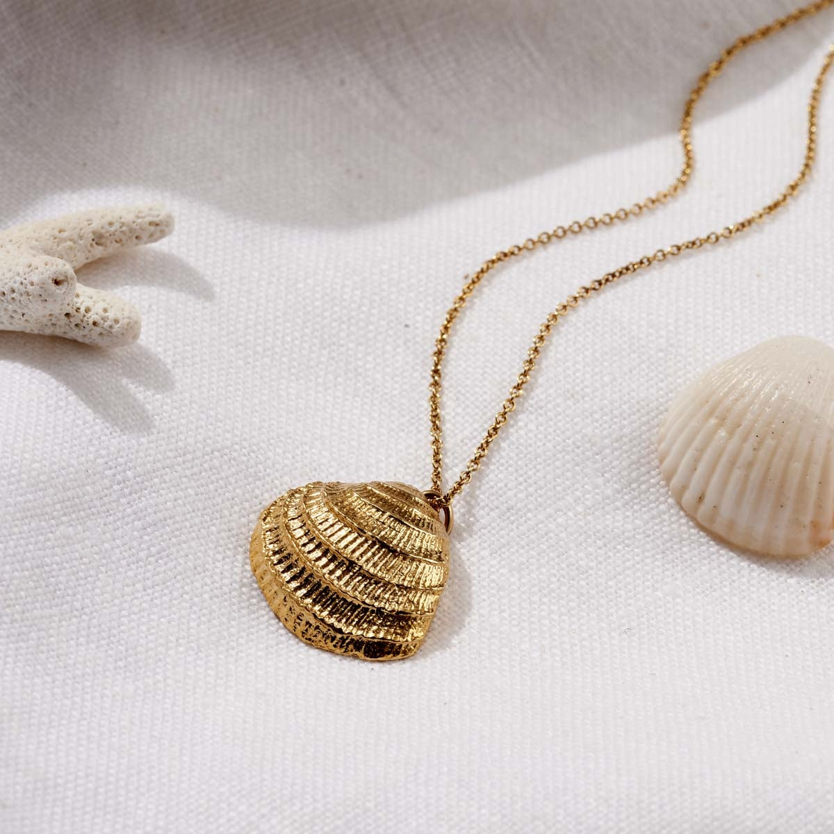 Personalised Clam Shell Necklace