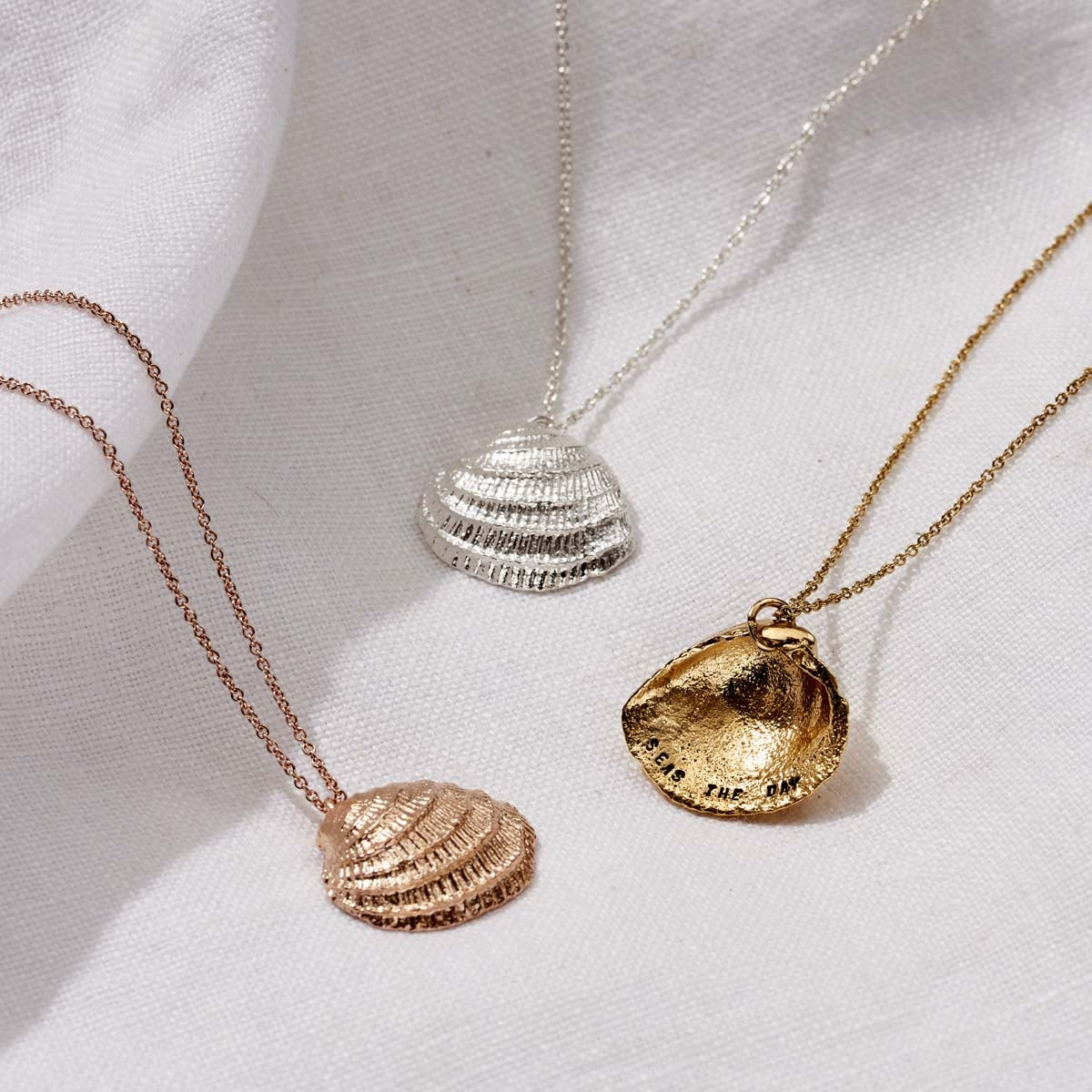 Personalised Clam Shell Necklace