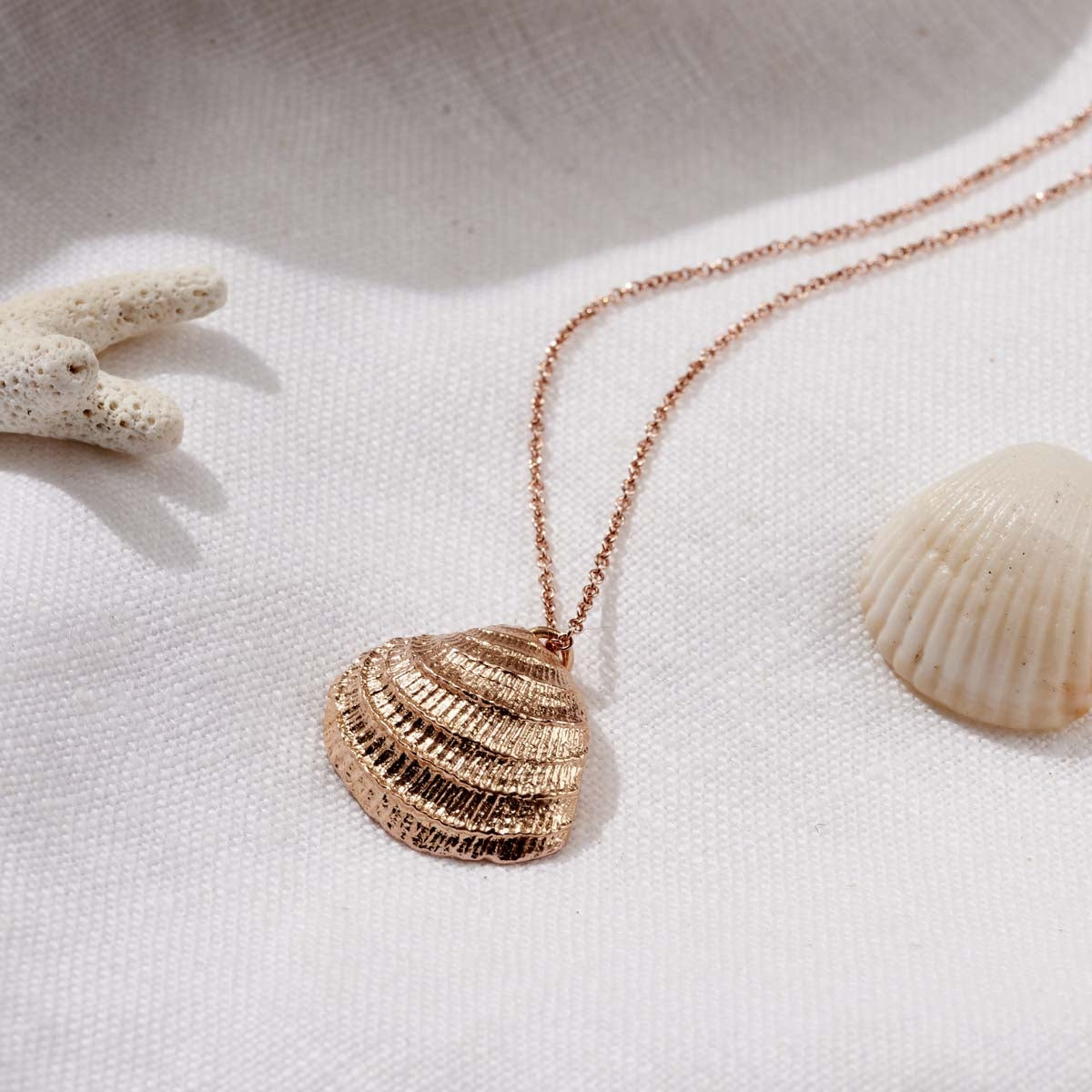 Personalised Clam Shell Necklace