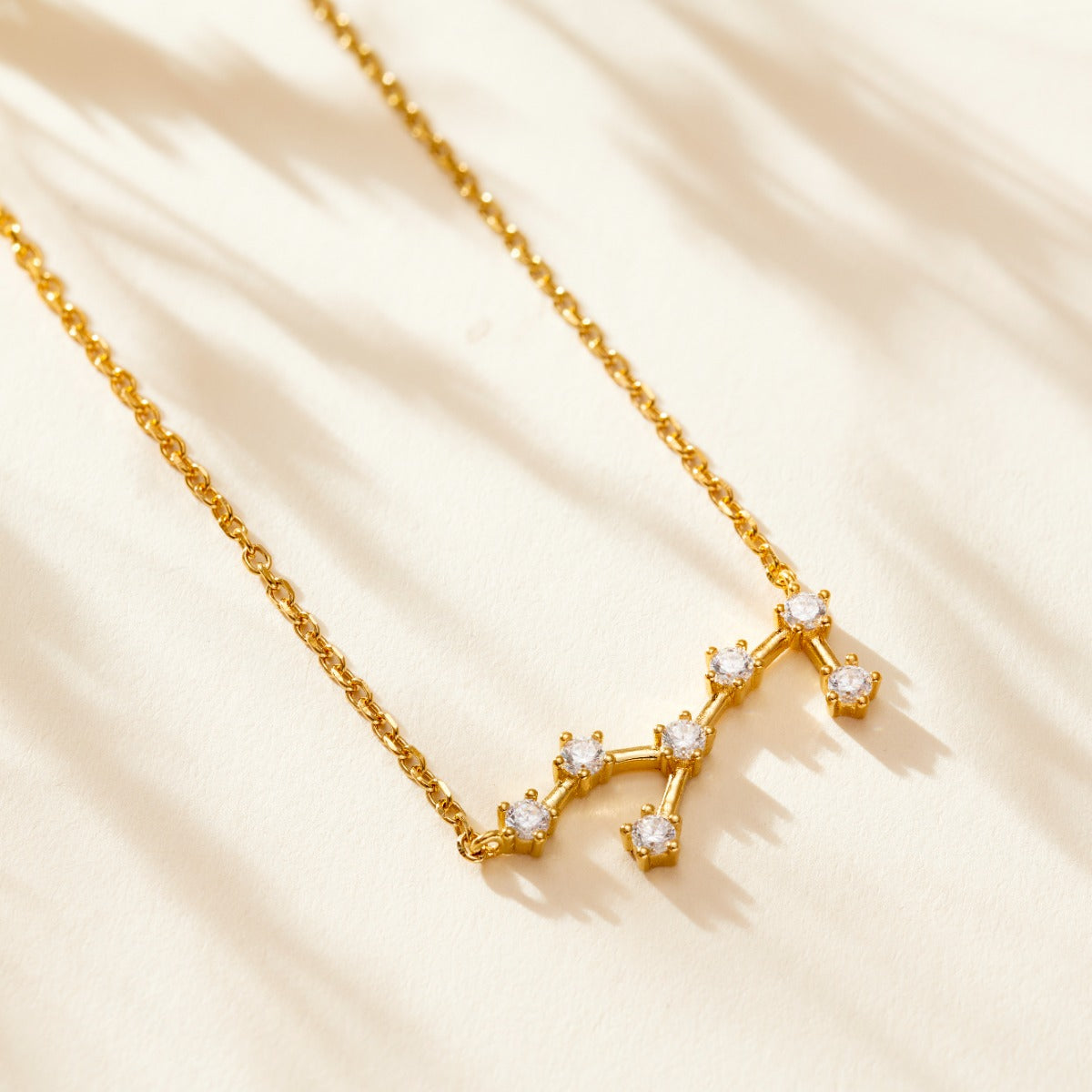 Zodiac CZ Constellation Necklace