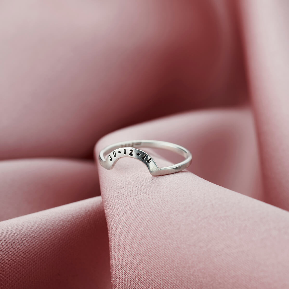 Personalised Curve Ring