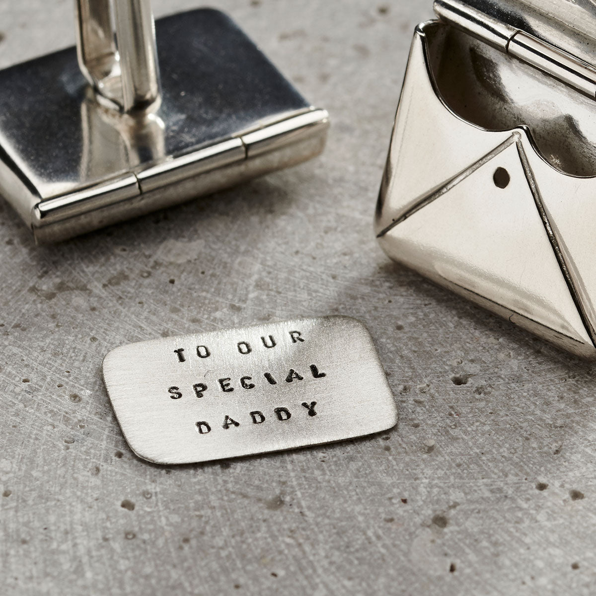 Personalised Message Envelope Cufflinks