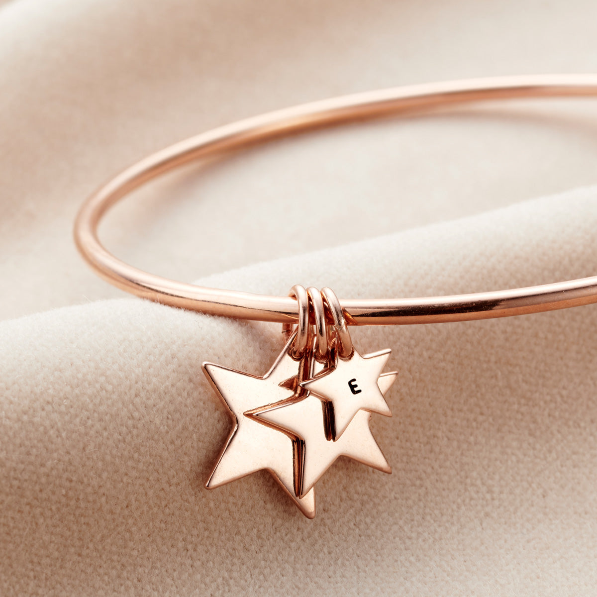 Personalised Family Star Bangle