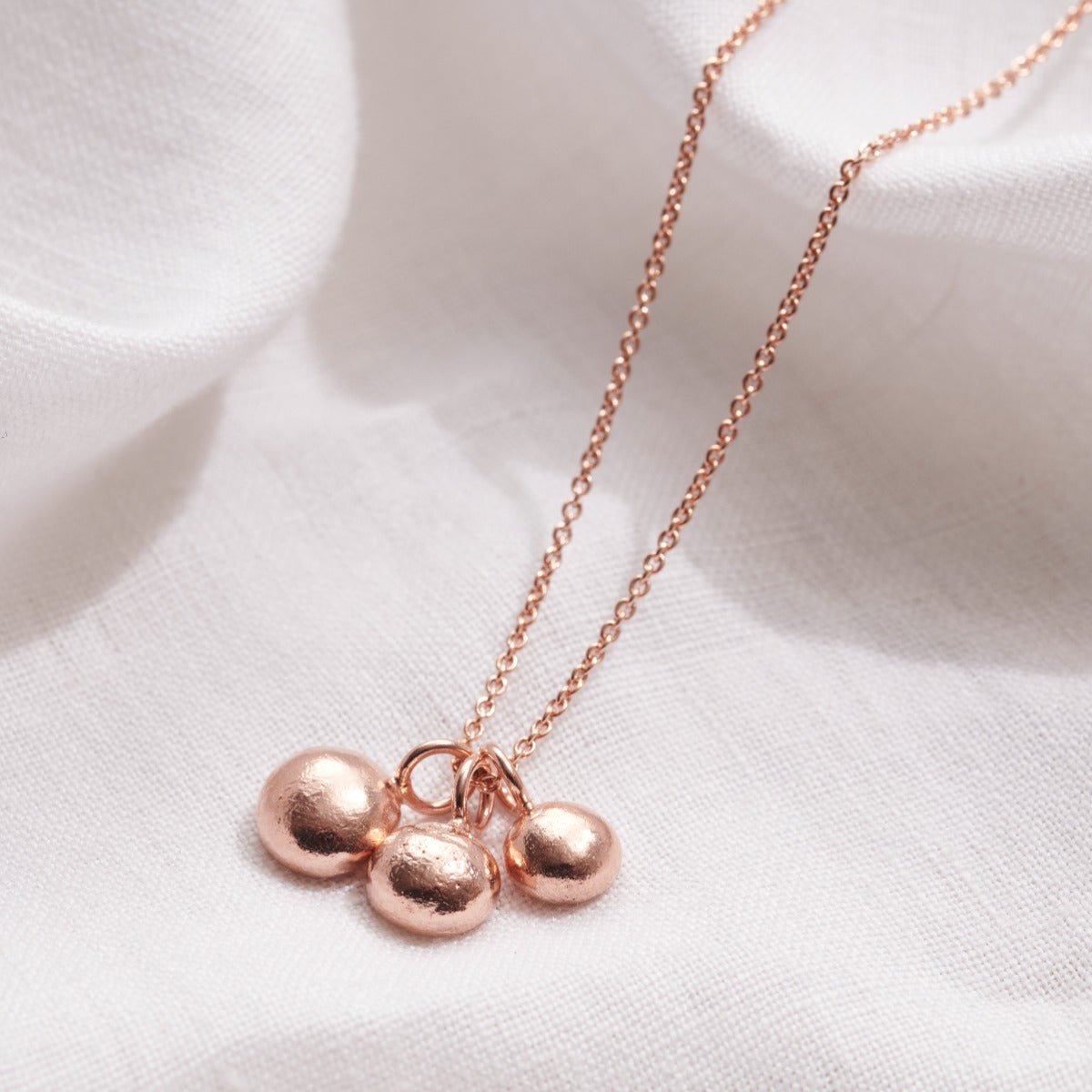 Molten Orb Family Initial Necklace