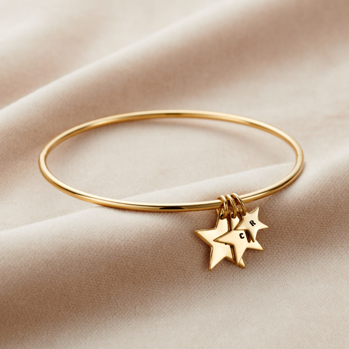 Personalised Family Star Bangle