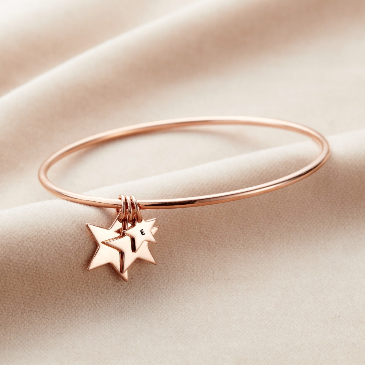 Personalised Family Star Bangle