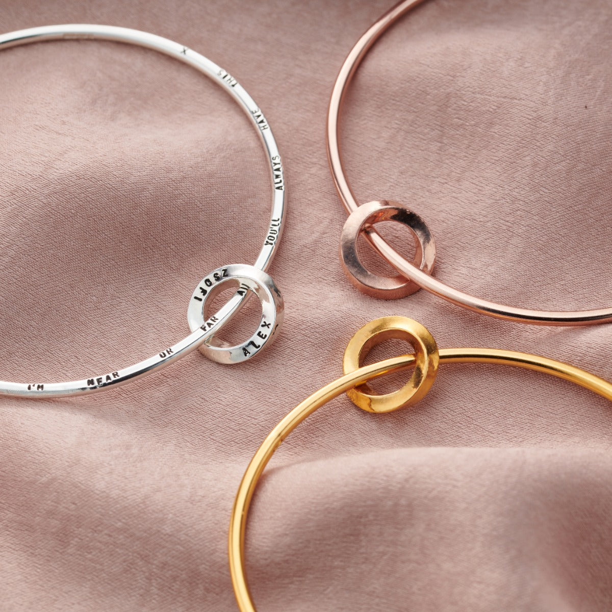 Personalised Forever Mobius Bangle