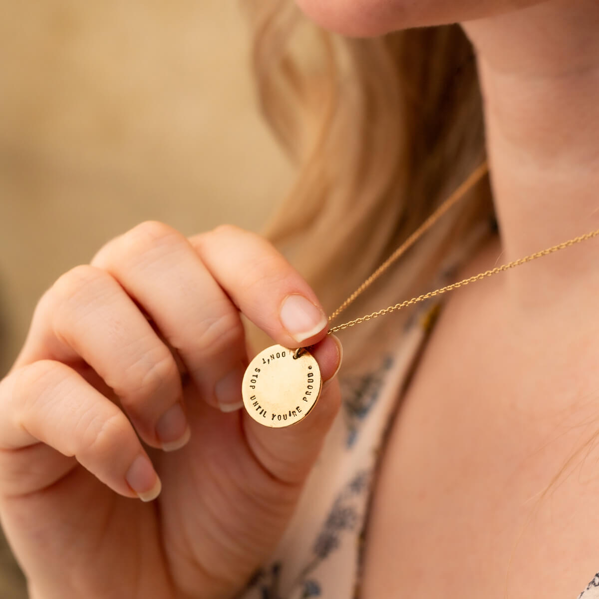 Personalised Roman Coin Necklace