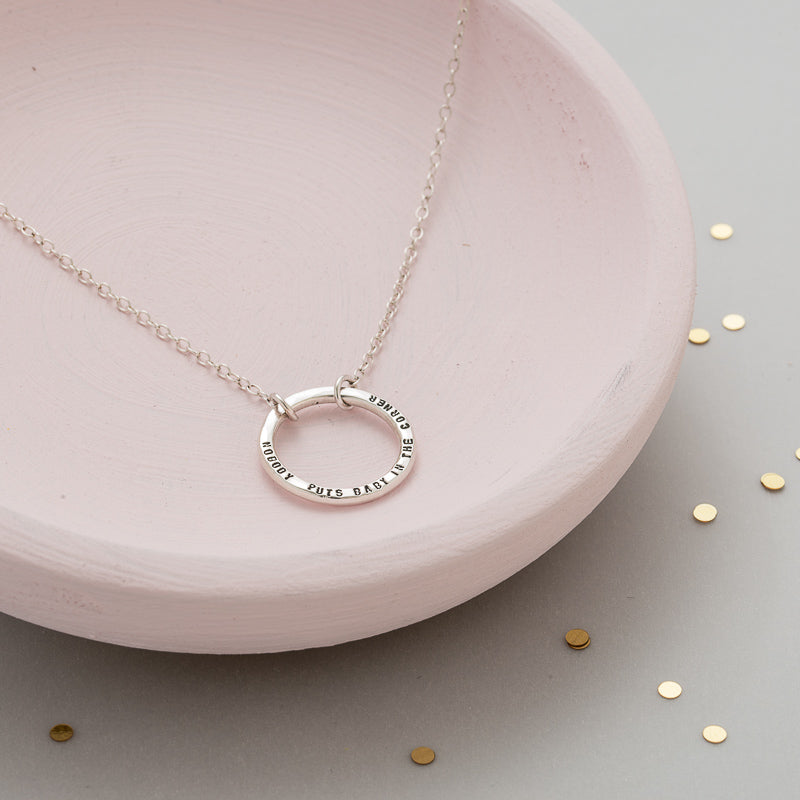 Personalised Full Circle Necklace