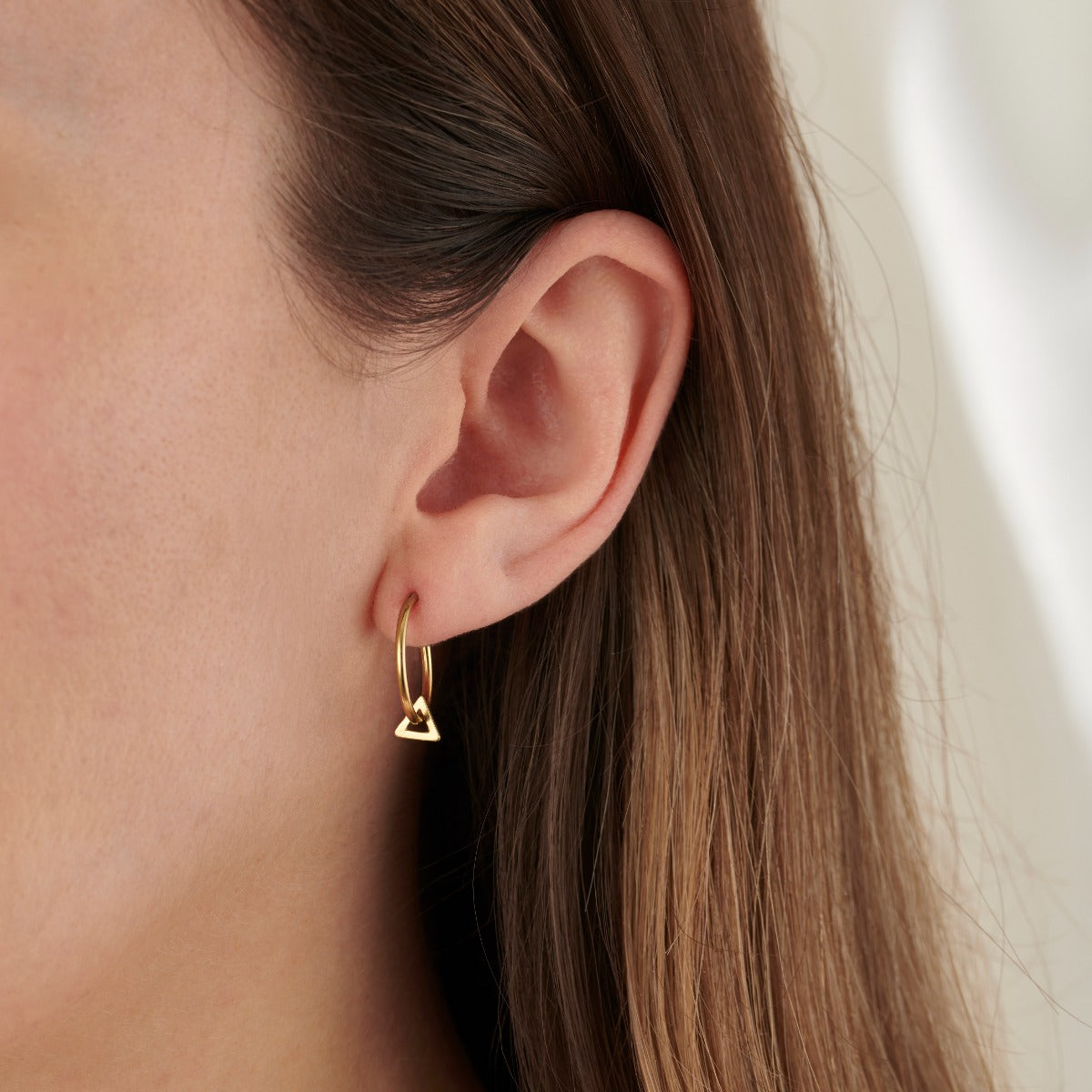 Geometric Hoop Earrings