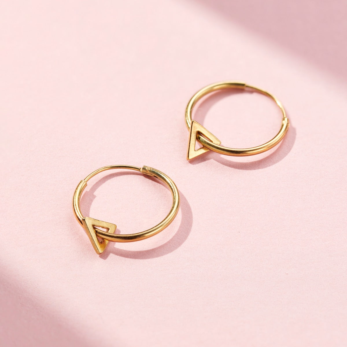 Geometric Hoop Earrings