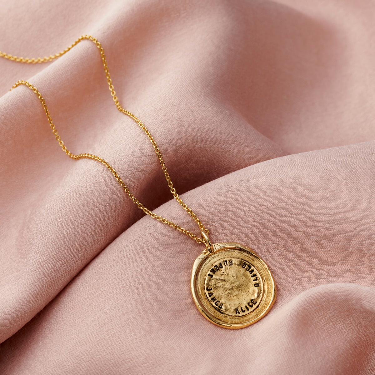 Personalised Wax Seal Necklace