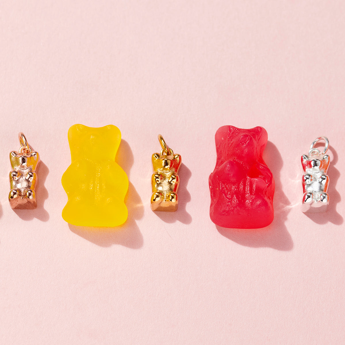 Personalised Gummy Bear Charm Necklace