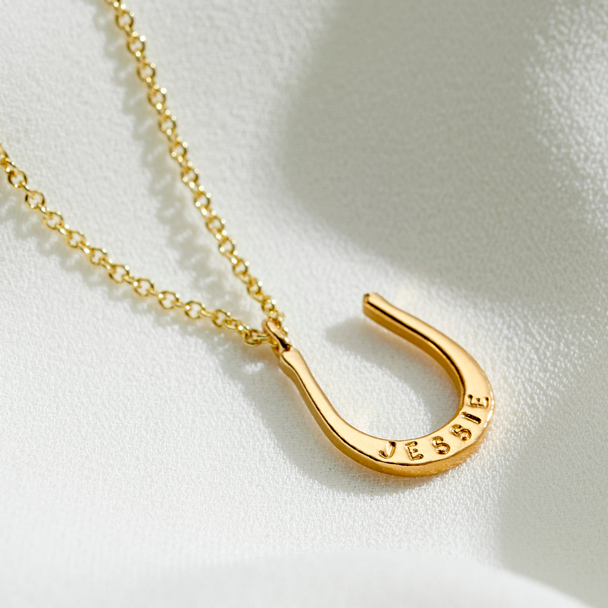 Personalised Horseshoe Necklace