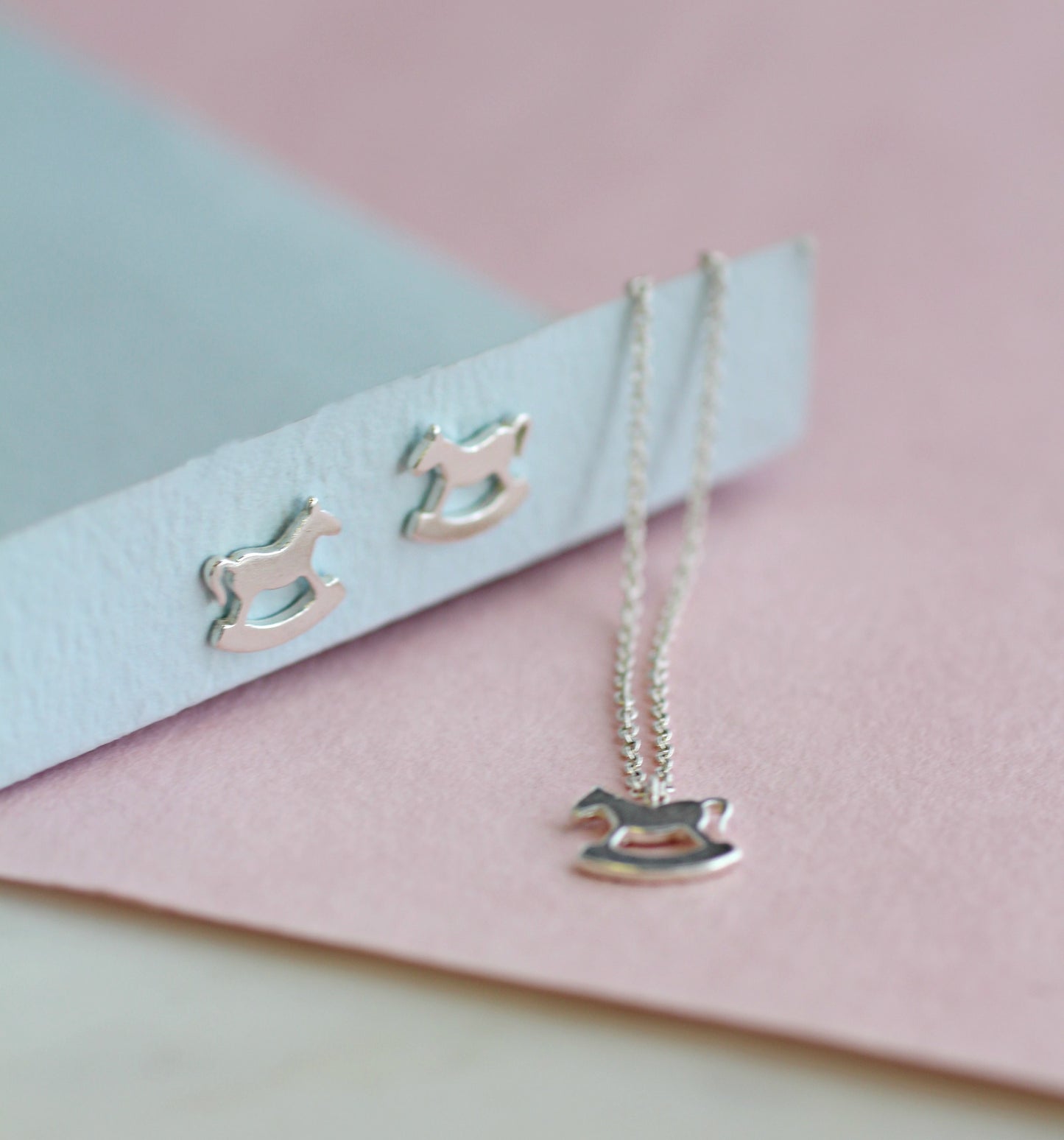 Personalised Petite Rockinghorse Charity Necklace