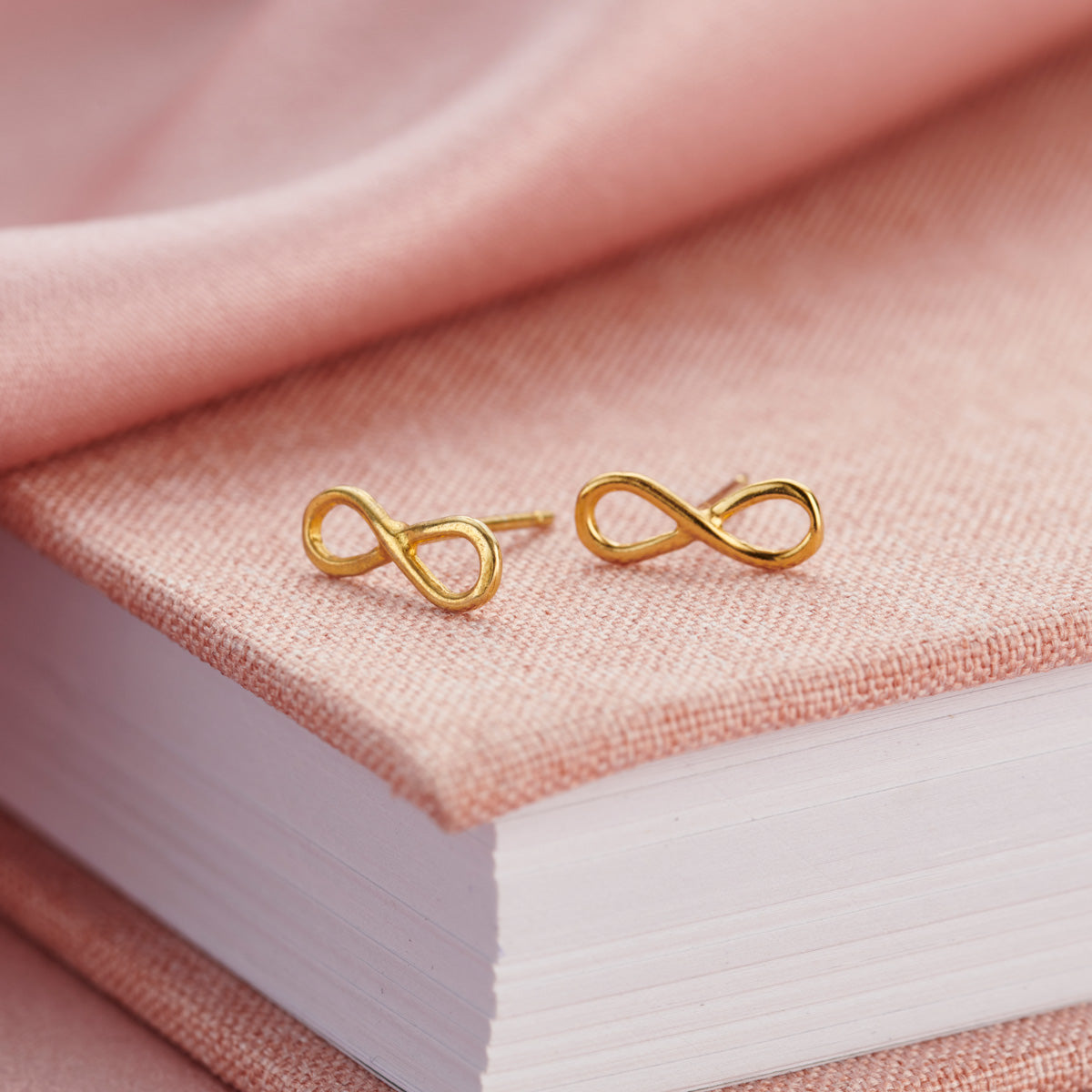 Infinity Stud Earrings