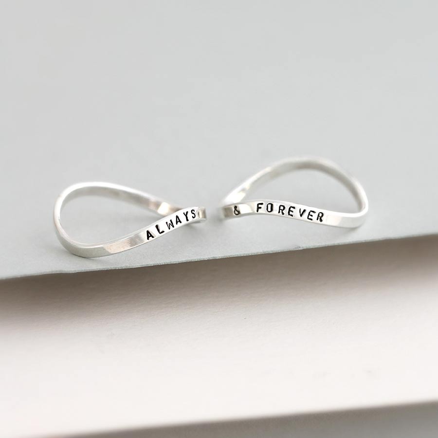 Personalised Infinity Ring