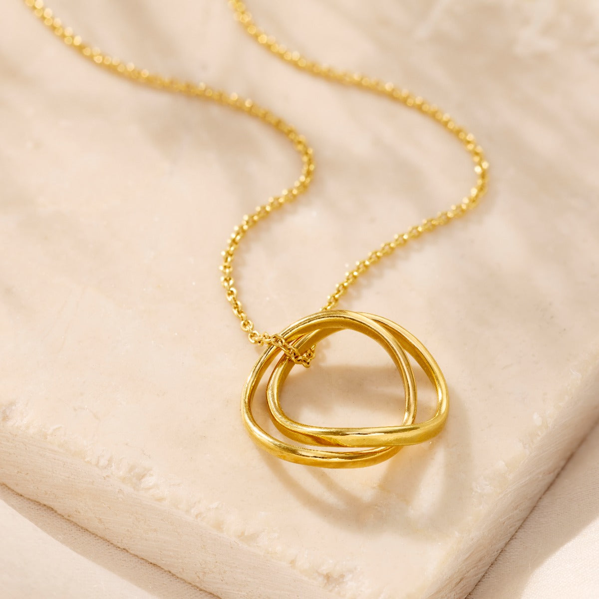 Infinity Hoop Necklace